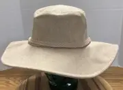 NWT WOMENS ASN LIGHT BROWN FLOPPY BUCKET FASHION HAT OSFM NEVER WORN!!