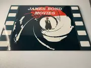 JAMES BOND MOVIES phonecard collectors folder (EMPTY OF CARDS ) *Free Postage*