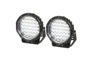 Powertech Powertech Solid LED Driving Lights IP68 Black (Pair)