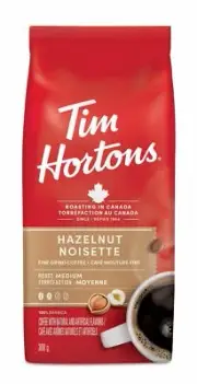 Tim Hortons Coffee Hazelnut 300g/ 10.6oz From Canada -FRESH & DELICIOUS