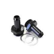 Aeroflow Carburettor Adapter 7/8" -20 To 1/2" Barb Black Suit Holley Inlet Feed