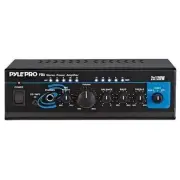 Pyle PTA4 Mini 2x120 Watt Stereo Power Amplifier w/ AUX/CD Input Amp NEW