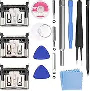 YIBEICO 3 Pack Replacement HDMI Port for PS5 Sony Playstation 5 Display Socket Interface Jack Connector Repair Kit for PS5 Console