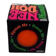NEW Schylling Nee Doh The Groovy Glob ORANGE 2.5-Inch Small Stress Ball - A0