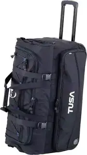 Tusa Roller Duffle Bag, Black