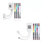 Bluetooth RGB LED 44 Key IR Remote Controller For 5050 2835 LED Strip Lights