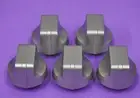 305519704K: Electrolux, CHEF Stove-Cooktop Knob Assy (PACK OF 5 KNOBS) SILVER