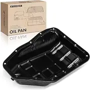 Lower Engine Oil Pan Sump with Drain Plug Compatible with Kia Sorento 2011-2014, Sedona 2011-2012/2014, Cadenza 2014 & Hyundai Santa Fe, Santa Fe XL, Azera, Veracruz