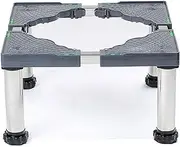 Refrigerator Base Moisture Proof Dishwasher holder stand with Adjustable 4legs Height 7.9" Air Conditioner Base ice maker High Rack furniture Stainless Steel Base[4legs-Legs Hight 7.9in]