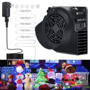 Inflatable Replacement Blower 12V 1.2A Replacement Fan Motor with 5 LED Light