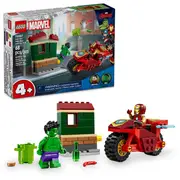 LEGO 76287 - Marvel Super Heroes Iron Man with Bike and The Hulk