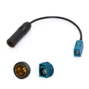 DAB DAB+ FM AM Antenna Aerial Splitter DIN Adapter Cable for Car Digital Radio