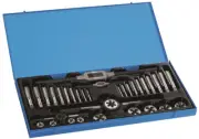 Sutton Tools THREADING METRIC TOOL SET 35Pcs Chrome Taps, Button Dies & Holders
