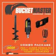 DIGGA AUGER COMBO PACKAGE - PDX AUGER DRIVE+200Di AUGER +FIXED CENTRE FRAME+HOSE