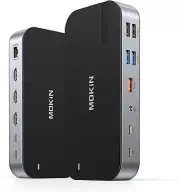 Laptop Docking Station 16 in 1 Docking Station USB C Dock HDMI Triple Monitor