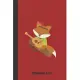 singing fox: small lined Scout Camp Notebook / Travel Journal to write in (6’’’’ x 9’’’’) 120 pages