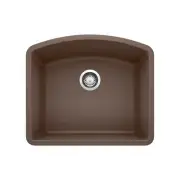 Blanco 440172 Diamond Single Bowl Silgranit II: Cafe Brown Undermount Kitchen