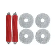 Rubber Brush & Mop Cloth for P10 Robot Vacuum Cleaners