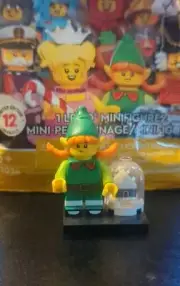 Lego Minifigures Series 23 Holiday Elf (Opened, Unassembled)