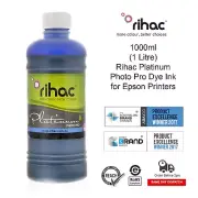 1 litre Cyan RIHAC Refill Ink for Canon CLI526 Cartridge MX895 MG8250 MP640 CISS