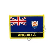 Anguilla Patch / Anguilla Flag / Iron On