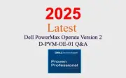 Dell PowerMax Operate Version 2 D-PVM-OE-01 Q&A GUARANTEED (1 month update)