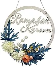 Wreath for Front Door White Artificial Hydrangea Wreaths with Wooden Letter Garland for Indoors & s Home Decor White Blue pe 2