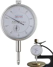 Table Saw Dials Indicator,0-10mm Professional Dials Test Indicator - Aluminum Alloy Shell Mechanical Indicator 0.01 Mm Accuracy For Woodworking