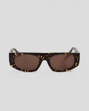 [EPOKHE] EPOKHE Women's Void Sunglasses in Crystal Dark Tortoise/Bronze One Size Crystal Dark Tortoise/Bronze