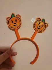 Build A Bear Wristie Pumpkin Headband Halloween Costume New BuildaBear
