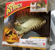 Mattel Games ​UNO Attack Jurassic World Domination Card Game for Kids Family FS