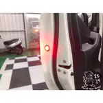 銳訓汽車配件精品-台南麻豆店 TOYOTA HIACE 車門防撞警示燈-紅光閃爍 凸透鏡設計 直上 免鑽洞