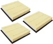 3 Pack Engine Air Filter For Ford F-250 F-350 Super Duty 6.2L 7.3L 2020-2022 (for: Ford)