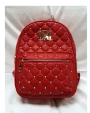 Badgley Mischka Red mini backpack Pocketbook Studded purse New BMB bag MSRP $99