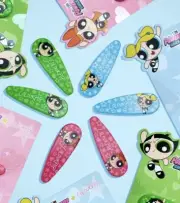 colourpop the powerpuff girls hair clips Complete Set Brand New!