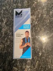 MISSION Premium Cooling Towel - 10" x 33" - Dwyane Wade-New