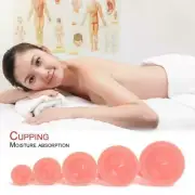 12X Massager Cupping Cups Silicone Medical Vacuum Therapy Anti Cellulite Set AL3