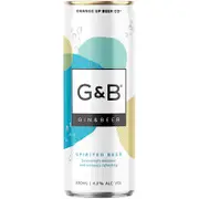 Change Up Beer Co G & B Can 330mL