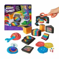 在飛比找樂天市場購物網優惠-瑞典 Kinetic Sand 動力沙 - 豪華彩虹遊戲組