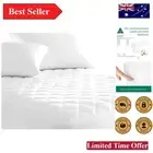 King Single Mattress Protector: 100% Cotton, Machine Washable & Australian Made