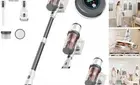 Cordless Vacuum Cleaner, 30Kpa Vacuum Cleaners for Home, Max 50 Mins Runtime,