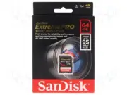 Sandisk 64GB Extreme Pro FS V10 4K HD SD card fo Nikon P900 P610 P530 P520 P510