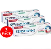 3 x Sensodyne Sensitivty & Gum Toothpaste Extra Fresh 100g