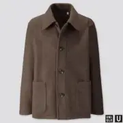 Uniqlo U Windproof Fleece Jacket Long Sleeve
