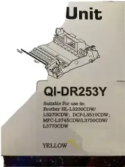 QI-DR253y Drum Unit For Brother HL-L3230CDW L3270CDW DCP-L3510CDW Yellow