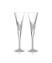 Waterford Wishes Happy Celebrations Toasting Flutes, Set of 2