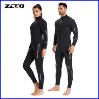 在飛比找蝦皮購物優惠-現貨 ZCCO 3mm 潛水衣 男款女款連身保暖防晒 經典圓