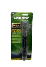 rayovac sportsman flashlight 200 lumens 30 runtime SE4W3CA Last Up To 50000 Hour