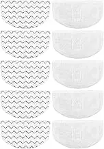 10 Pack Steam Mop Replacement Pads for Bissell Powerfresh Steam Mop 1940 1806 1544 1440 2075 2685A 2814 Series, Model 19402 19404 19408 19409 1940A 1940F 1940Q 1940T 1940W B0006 B0017 2075A