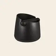 Knock Box Large Capacity Design Espresso Knock Box Shock-Absorbent Knock Box Espresso with Removable Knock Bar and Non-Slip Base Espresso Accessories for Home/Office/437